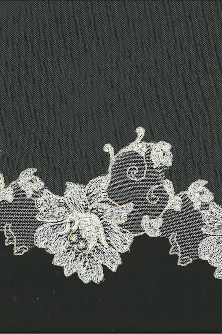 Embroidered lace ref. 2801